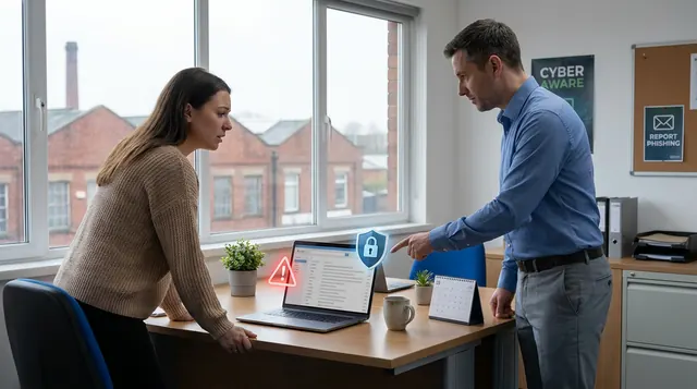 What Your Team Should Do When They Spot a Suspicious Email at Work