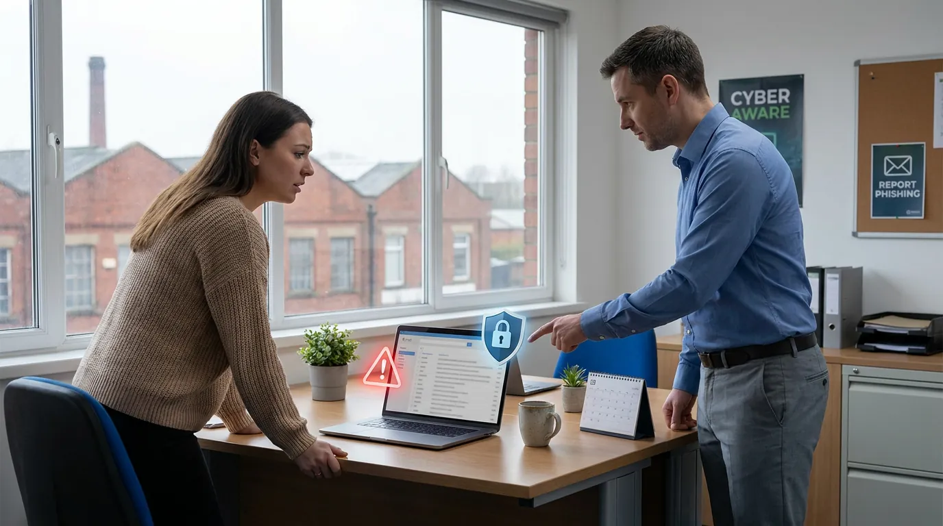 What Your Team Should Do When They Spot a Suspicious Email at Work