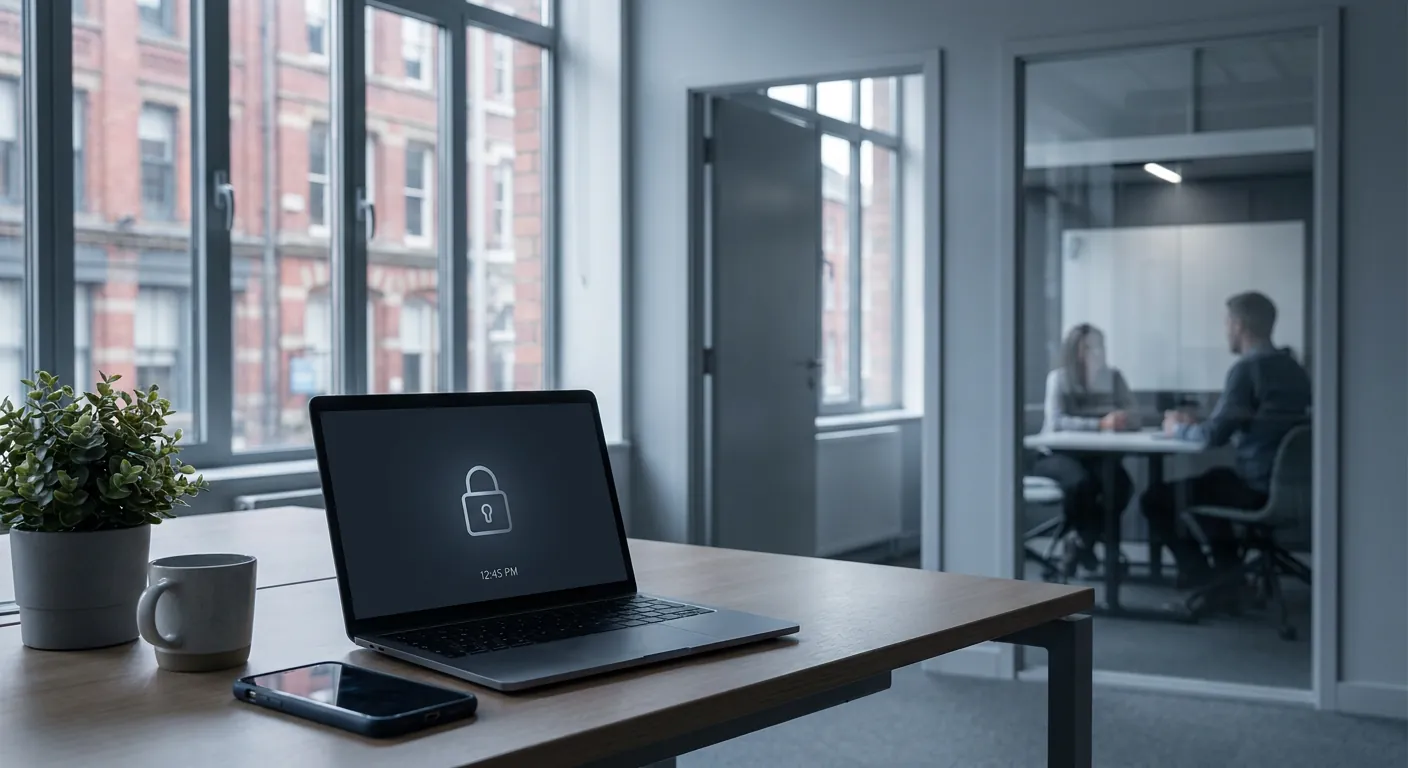 Why Auto-Locking Work Devices Is a Simple Security Habit for Small Businesses