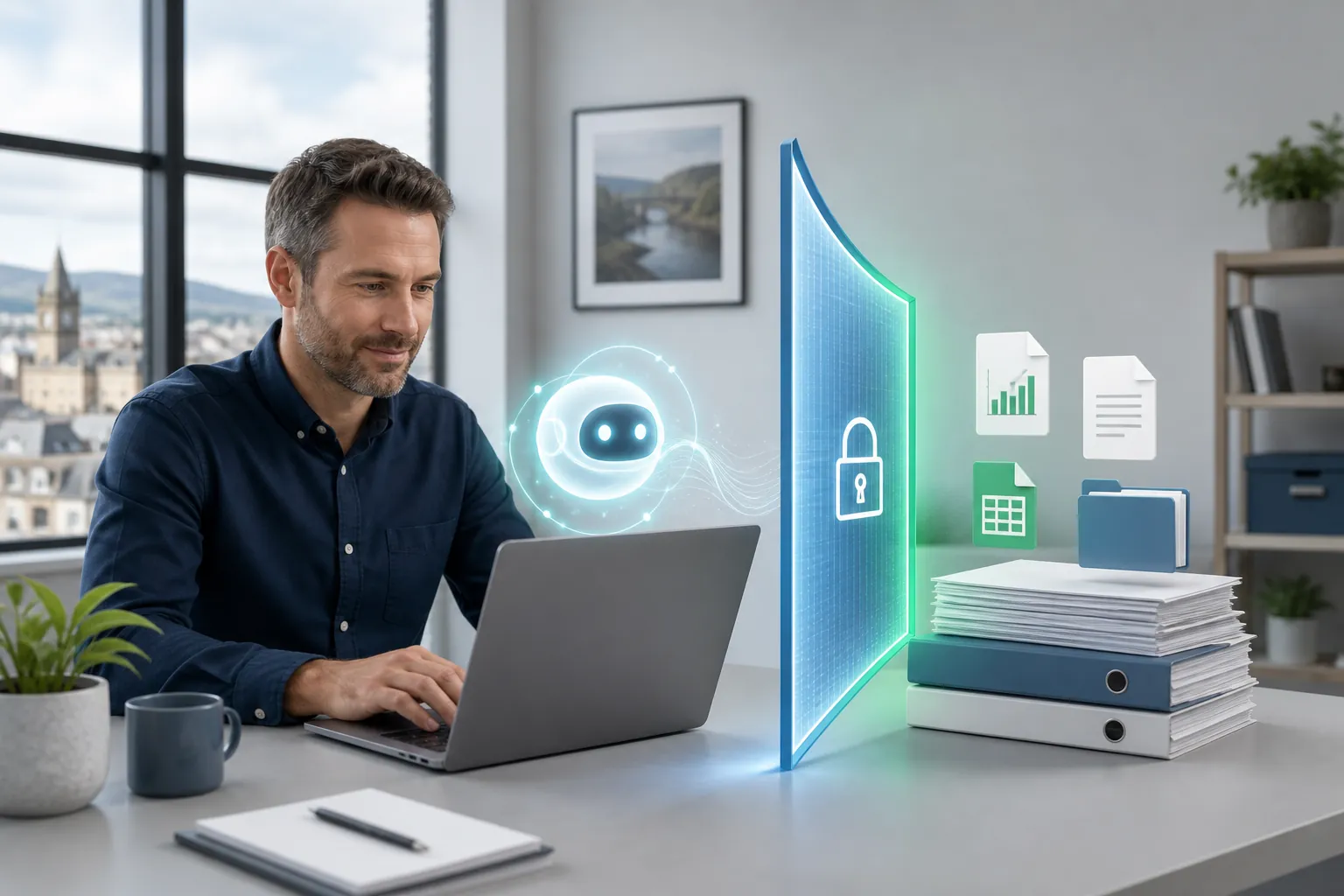 How UK Small Businesses Can Use AI Without Leaking Company Data