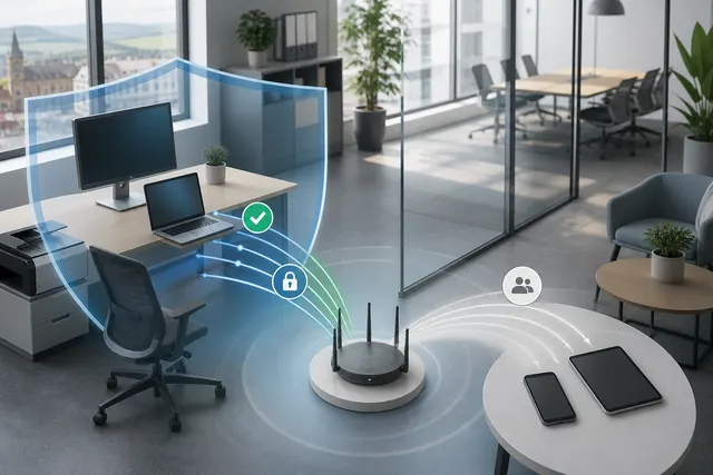 Why UK Small Businesses Should Use a Separate Guest Wi-Fi Network