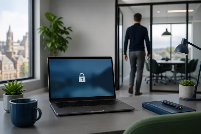 How UK Small Businesses Can Protect Work Data with Automatic Screen Locking